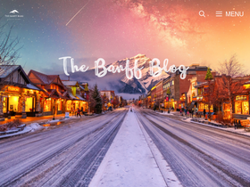 'thebanffblog.com' screenshot