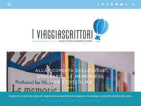 'viaggiascrittori.com' screenshot