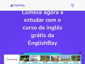 'englishbay.com.br' screenshot