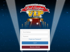 'masslotteryplayersclub.com' screenshot