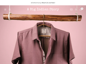 abigindianstory.com homepage screenshot