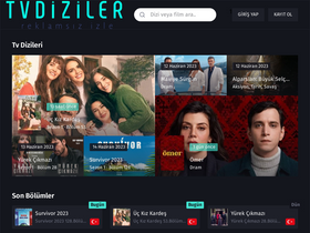 'tvdiziler.tv' screenshot