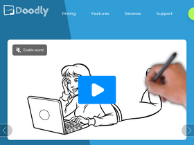 'doodly.com' screenshot