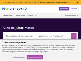 'www2.monsterboard.nl' screenshot