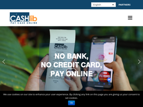 'cashlib.com' screenshot