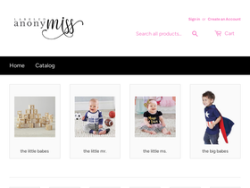 labeledanonymiss.com homepage screenshot