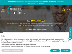 'farmaciaitalia.it' screenshot