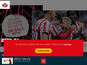 'safc.com' screenshot
