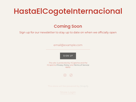 hastaelcogote.com homepage screenshot