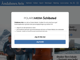 'andalsnes-avis.no' screenshot
