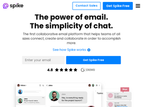 'spikenow.com' screenshot