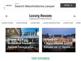 'luxury-houses.net' screenshot
