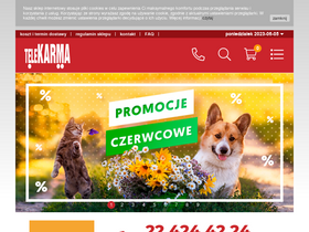 'telekarma.pl' screenshot