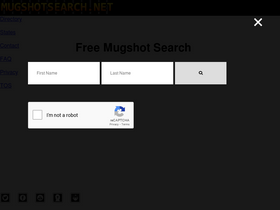 'mugshotsearch.net' screenshot
