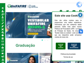 'fafire.br' screenshot