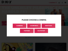 'dendy.com.au' screenshot