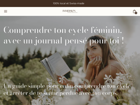 lucie-marie.com homepage screenshot