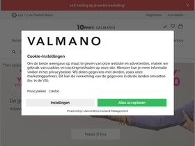 'valmano.nl' screenshot