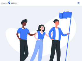 'onlinedegree.com' screenshot