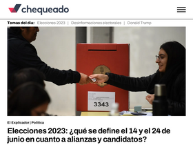 'chequeado.com' screenshot