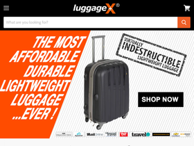 Luggagex homepage screenshot