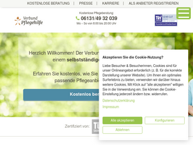 'pflegehilfe.org' screenshot