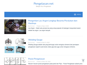 'pengelasan.net' screenshot