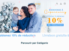 Copensunny homepage screenshot