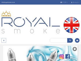 'royalsmoke.co.uk' screenshot