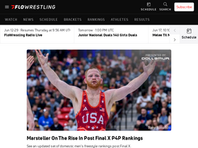 'flowrestling.org' screenshot
