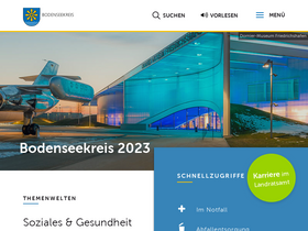 'bodenseekreis.de' screenshot