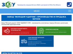 'udarnik.spb.ru' screenshot