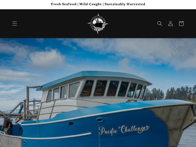 pacificchallengerseafoods.com homepage screenshot