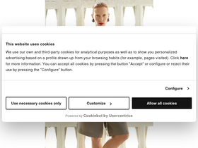 'adolfodominguez.com' screenshot