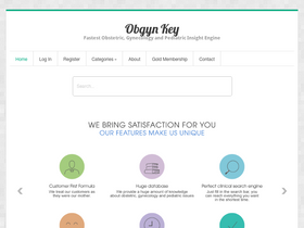 'obgynkey.com' screenshot