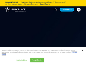 'parkplacetechnologies.com' screenshot