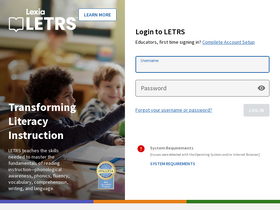 'letrs.com' screenshot