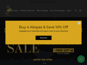 hijabians.com homepage screenshot