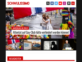 'schwulissimo.de' screenshot