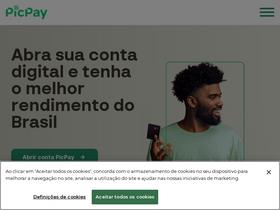 'app.picpay.com' screenshot