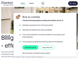'sbanken.no' screenshot
