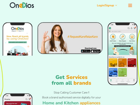 'onedios.com' screenshot