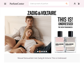 'parfumcenter.nl' screenshot