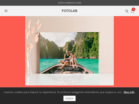 'fotolabs.es' screenshot