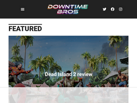 'downtimebros.com' screenshot