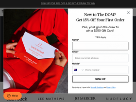 'thedom.com' screenshot