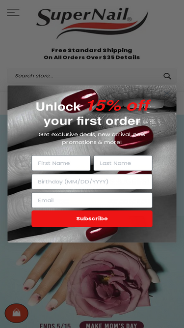 supernailprofessional.com