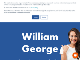 'williamgeorge.com' screenshot