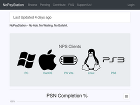 'nopaystation.com' screenshot