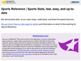 'sports-reference.com' screenshot